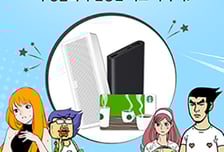 [알림]만화 봤더니 경품을 준다고?