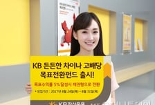 KB자산운용, '든든한차이나고배당 목표전환 펀드' 출시