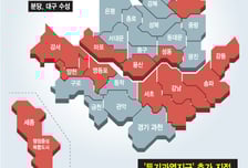 [그래픽뉴스] 분당·판교·대구 수성 '투기과열지구' 추가 지정