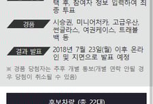 [알림]'2018 올해의 車' 독자와 함께 선정합니다