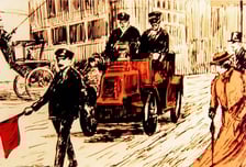 [MT리포트]'붉은 깃발' 흔들며 시속 3㎞로 달린 영국 車