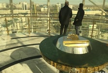 文대통령은 왜 '카자흐 前대통령' 만날까…수도가 그의 이름