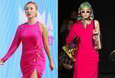 마마무 화사 vs 모델, 아찔한 원숄더 드레스 '눈길'