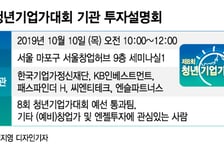 [알림]8회 청년기업가대회 '기관 투자설명회' 개최 