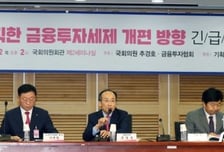 정부의 금융세제 개편 방안에 대한 소고