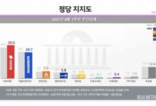 국민의힘 지지율 38% 돌파…'이준석 돌풍' 효과