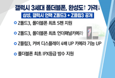 [투자뉴스7] '반도체 투톱' 무너지나…갤럭시 폴더블株로 대피해볼까?