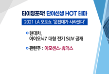 [매매의 기술] 애플카, 자율주행 본격화! LG전자 vs 아모센스