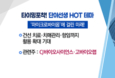 [매매의 기술] 미래 먹거리 '마이크로바이옴' 주목! <고바이오랩>