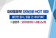 [매매의 기술] 하락장에도 빛나는 코스닥 새내기주 <나래나노텍>