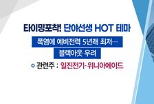 [매매의 기술] 역대급 폭염 예고에 에어컨 판매 급증 <위니아에이드>