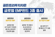 골든트리투자자문, 글로벌 EMP 펀드 3종 출시.."안정적 수익추구"