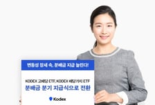 KODEX 배당 ETF 2종, 연 1회→분기 배당 변경
