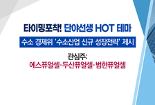 [매매의 기술] 수소산업 성장 속 연료 전지 및 충전 기술 부각 <범한퓨얼셀> vs 삼성표 메타버스 신사업 수혜 기대감 <선익시스템>