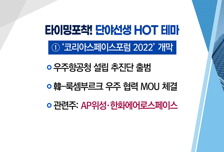 [매매의 기술] '한국판 나사’ 우주항공청 내년 설립 목표 'AP위성' vs 빈살만 '카카오엔터' 투자 논의에 지분 부각 '디앤씨미디어'