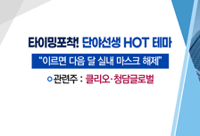 [매매의 기술] 실내 마스크도 벗나? 화장품 수요 증가 기대 <클리오> vs 2차전지 교체형 배터리팩 특허권 양수 <셀루메드>