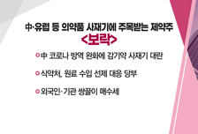 [매매의 기술] 포스코 제철소 스마트팩토리 구축 노하우 부각 '포스코 ICT' vs 中·유럽 등 의약품 사재기에 주목받는 제약주 '보락'