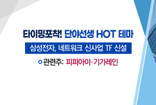 [매매의 기술] 삼성 네트워크 신사업 TF 신설에 수주확대 기대감 <피피아이> vs KT 초거대 AI 서비스 상용화 기대감 <케이티알파>