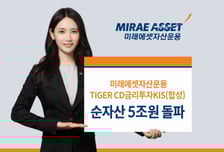 미래에셋, 'TIGER CD금리투자KIS(합성) ETF' 순자산 5조 돌파