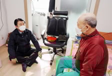 난방 취약계층 만난 정용기 지역난방공사 사장 "절약 꿀팁은…"