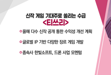 [매매의 전략] 신작 게임 기대주로 쏠리는 수급 <티쓰리>