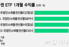 한달새 최고 21% 오른 '탄소배출권 ETF'… 투자전략 어떻게?