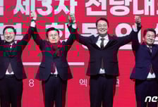 "어차피 대표는 김기현?" 金 당선 가능성 59%...안철수의 3배