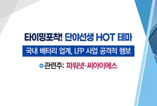 [매매의 기술] LFP 적용 확대에 배터리팩 모듈 개발 부각 <파워넷> vs 현대차 로봇 부품기업 지분 투자 기대감 <에스비비테크>