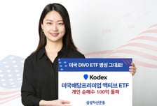 삼성자산운용, 'KODEX 美배당 ETF'…개인 순매수 100억원 돌파