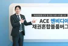 ACE엔비디아채권혼합 ETF, 올들어 28.8% 수익률 1위