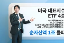 한투운용, 미국 대표지수 ETF 4종 순자산액 1조 돌파