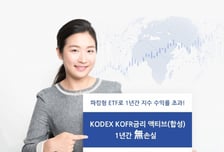 KODEX KOFR금리 액티브, 상장 이후 1년간 '無손실' 기록