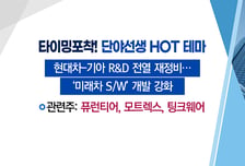 [매매의 기술] 미래차 S/W 정조준 <퓨런티어> vs 전고체 배터리 소재 전해질 개발 중 <한농화성>