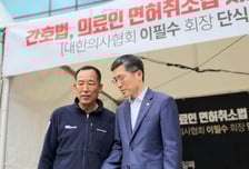 "대통령실 앞 집단 시위 구상 중" 이필수 의사협회장의 밑그림은