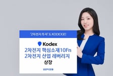 삼성운용, KODEX 2차전지 핵심소재·레버리지 ETF 2종 상장