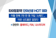 [매매의 기술] 이틀 만에 7천 만 명 가입 '스레드' 신드롬 <나스미디어> VS '스레드' 인기에 관련주 부각 <한국정보인증>