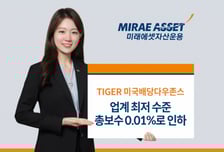 'TIGER 美배당다우존스' ETF 총보수…'0.03→0.01%'로 인하