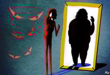 "나만 뚱뚱해" 살 빼고 또 빼다 10년 내 5~10% 사망한다는 '이 병'