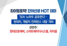 [매매의 기술] 'SDV 노하우 공유한다'… 현대차, 개발자 컨퍼런스 내달 개최 '현대오토에버' VS EU 신재생에너지 상향 법제화 수혜 [코오롱플라스틱]