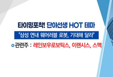 [매매의 기술] "삼성 연내 웨어러블 로봇, 기대해 달라" '레인보우로보틱스' VS YTN 인수 영향 속 미디어주 수혜 기대 'KNN'