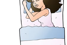 또 잠꼬대…"피곤한가 봐" 넘어가면 안 되는 이유[한 장으로 보는 건강]