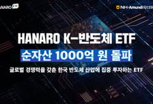 'HANARO Fn K-반도체' ETF, 순자산 1000억원 돌파