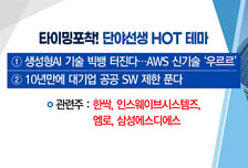 [매매의 기술] 생성형AI 기술 빅뱅 터진다… AWS 신기술 우르르 '인스웨이브시스템즈' VS 전력망 사업 민간 개방 소식에 부각 '일진전기'