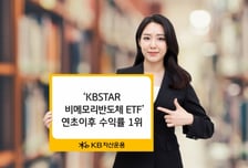 KB자산운용 '비메모리반도체' ETF…국내주식형 중 수익률 1위
