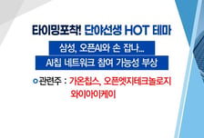 [매매의 기술] AI칩 네트워크 참여 가능성 부상 '와이아이케이' VS 애플 비전프로 수혜주 '이랜텍'
