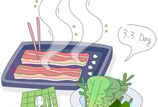 미세먼지엔 삼겹살 먹어라?…어마어마한 반전 [한 장으로 보는 건강]