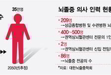 의사 한 명이 뇌졸중 환자 5백명 진료…"붕괴는 시간 문제" 경고나왔다
