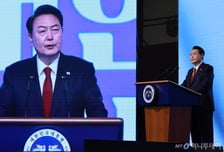 윤 대통령 지지율 41%…여당, 1년만에 오차범위밖 野 앞서