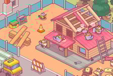 넵튠 트리플라, 방치형 타이쿤 게임 '고양이나무꾼' 출시