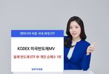 엔비디아 가장 많이 담은 ETF는? 삼성운용 '미국반도체MV' 순매수 1위